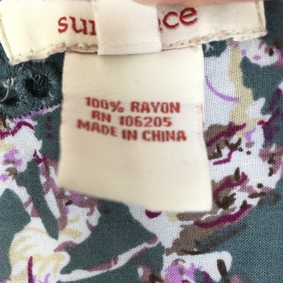 Sundance Women’s Delphine Eyelet Tunic Top Mini Dress Size PM Ladies Floral Boho - Picture 6 of 14